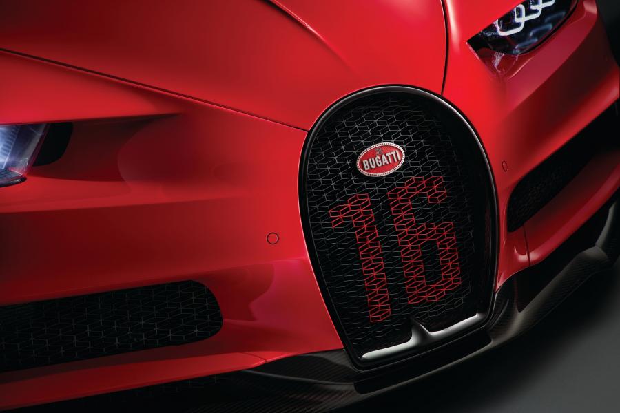 Детали экстерьера Bugatti Chiron Sport 2018 года  (WW) (фото 3 из 19)